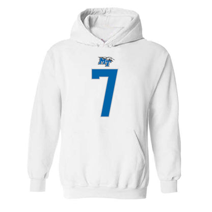 MTSU - NCAA Football : Zaylin Wood - Hooded Sweatshirt