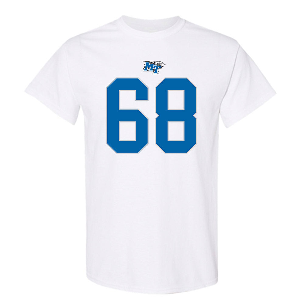 MTSU - NCAA Football : Jason Overton - Replica Shersey T-Shirt