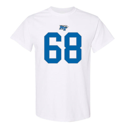 MTSU - NCAA Football : Jason Overton - Replica Shersey T-Shirt