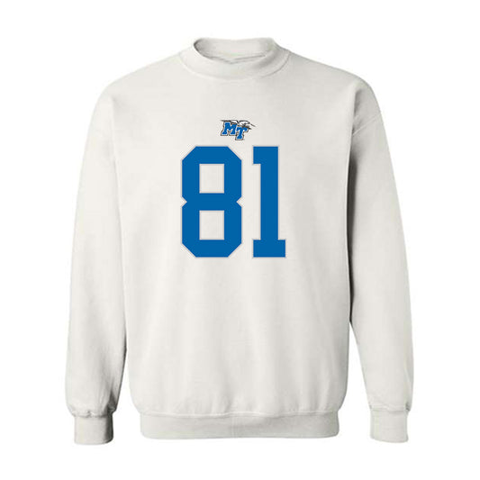 MTSU - NCAA Football : Wilson Hodges - Replica Shersey Crewneck Sweatshirt-0