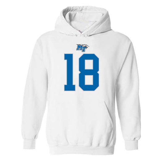 MTSU - NCAA Football : Stone Frost - Hooded Sweatshirt