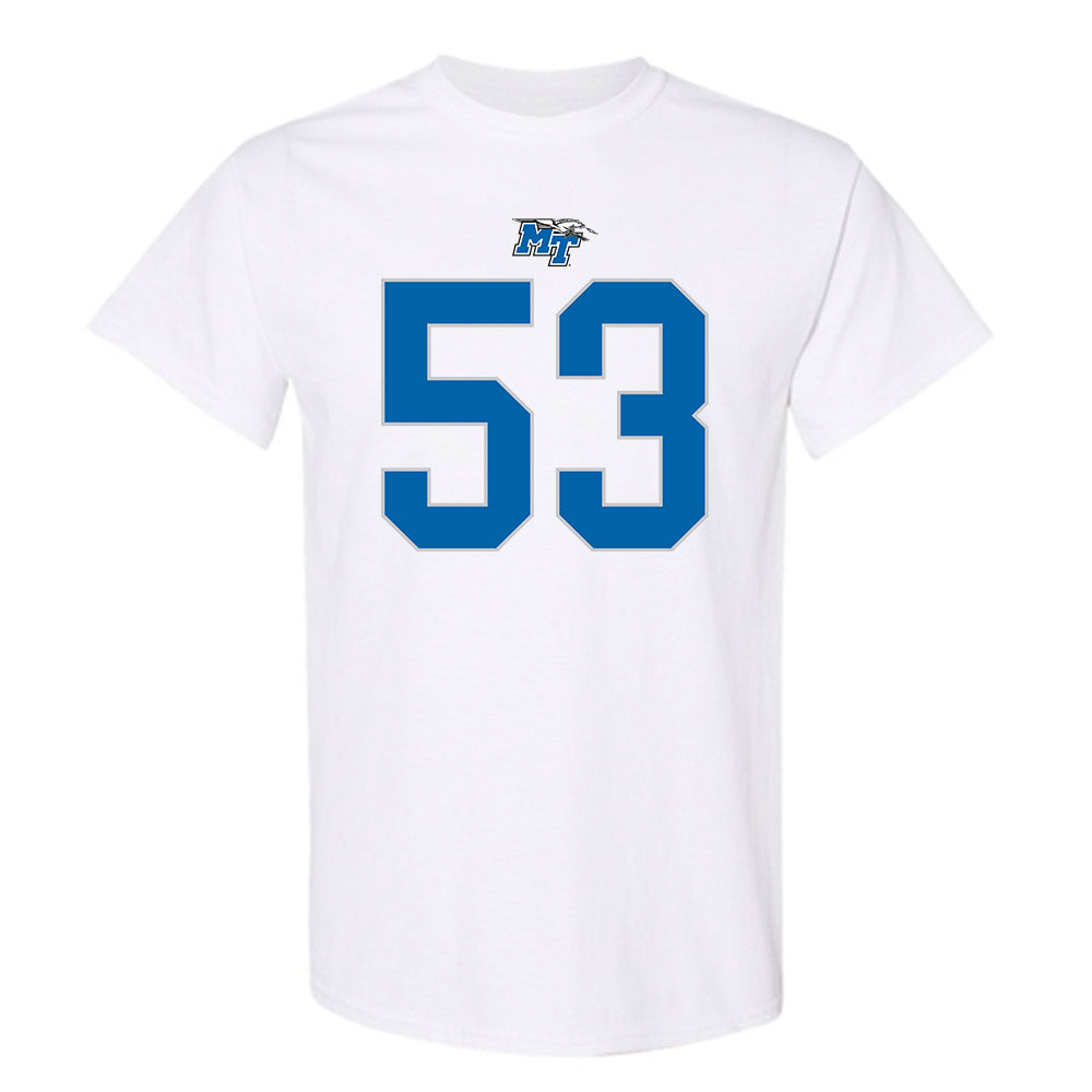 MTSU - NCAA Football : Roman Jones - Replica Shersey T-Shirt-0