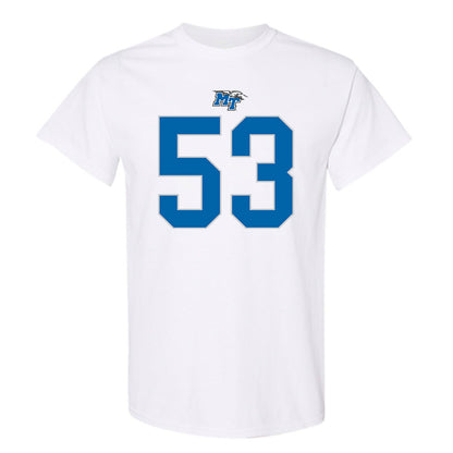 MTSU - NCAA Football : Roman Jones - Replica Shersey T-Shirt-0