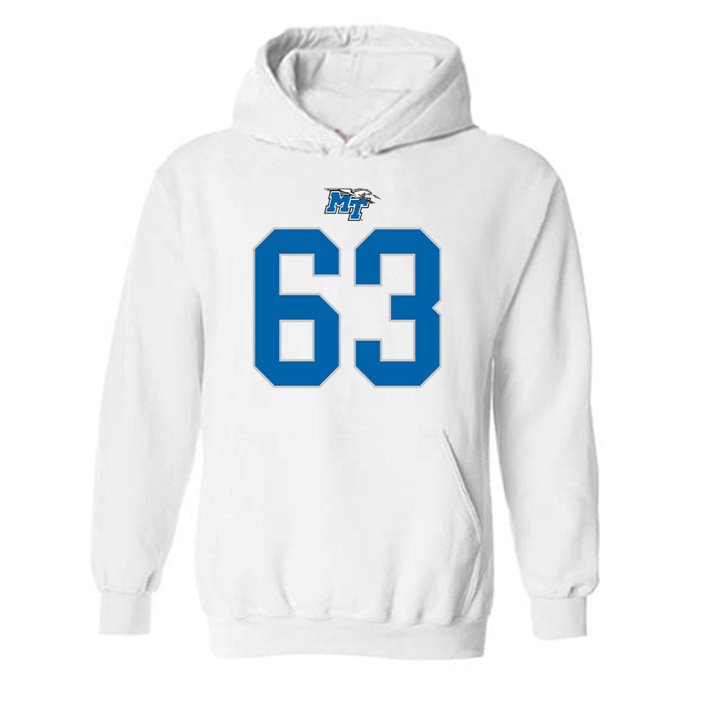 MTSU - NCAA Football : Alexander Gale - Replica Shersey Hooded Sweatshirt