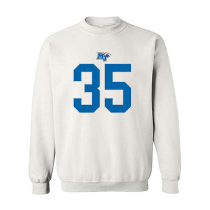 MTSU - NCAA Football : Muaaz Byard - Replica Shersey Crewneck Sweatshirt-0