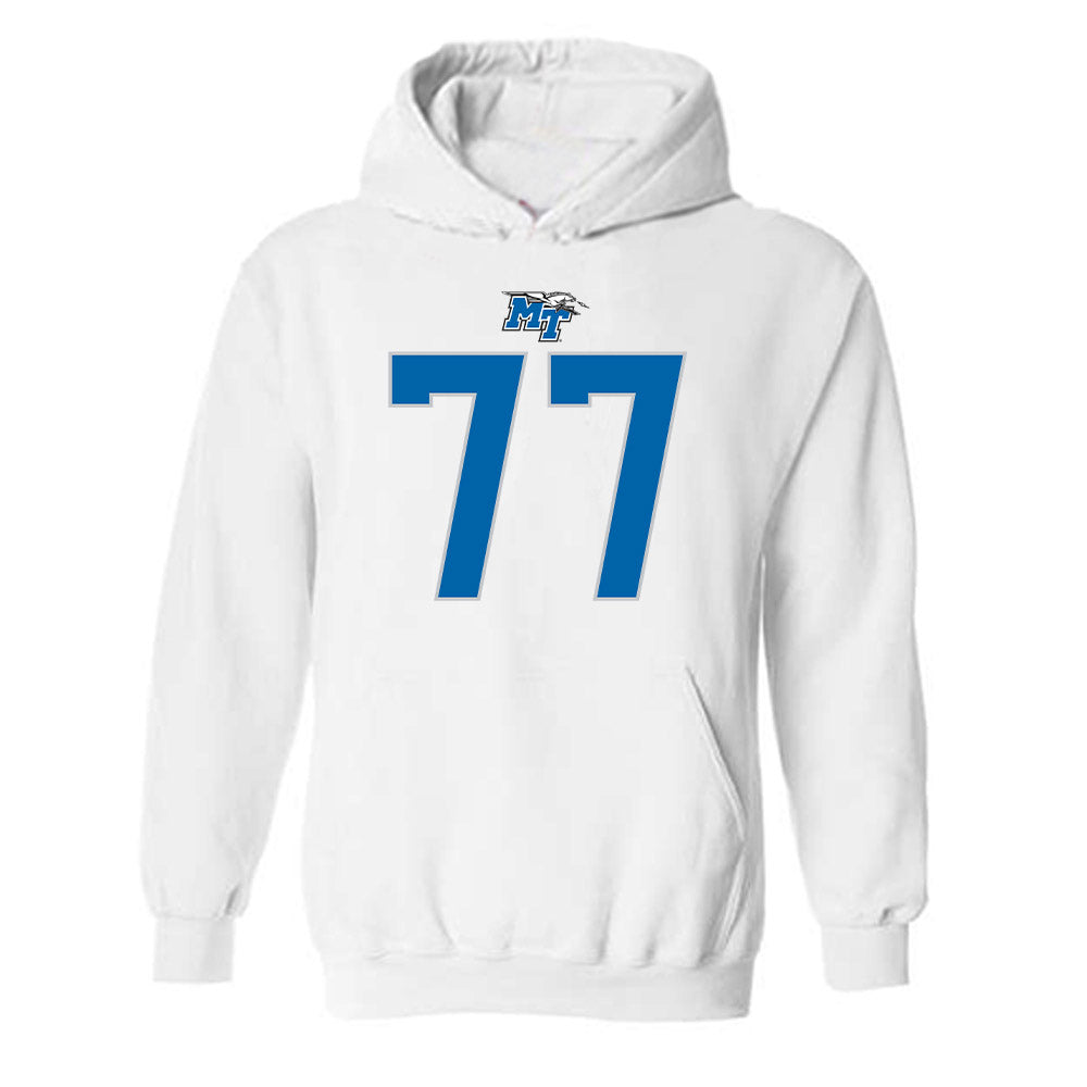 MTSU - NCAA Football : Keylan Rutledge - Hooded Sweatshirt