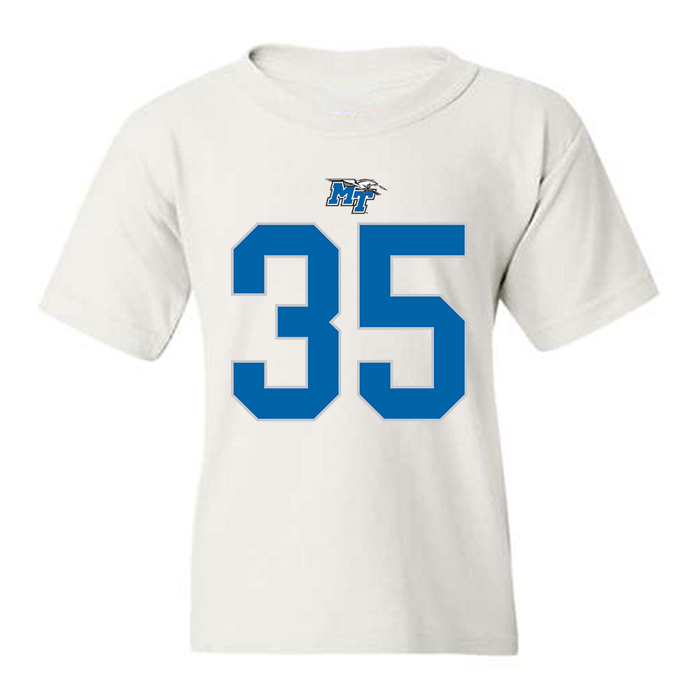 MTSU - NCAA Football : Muaaz Byard - Replica Shersey Youth T-Shirt-0