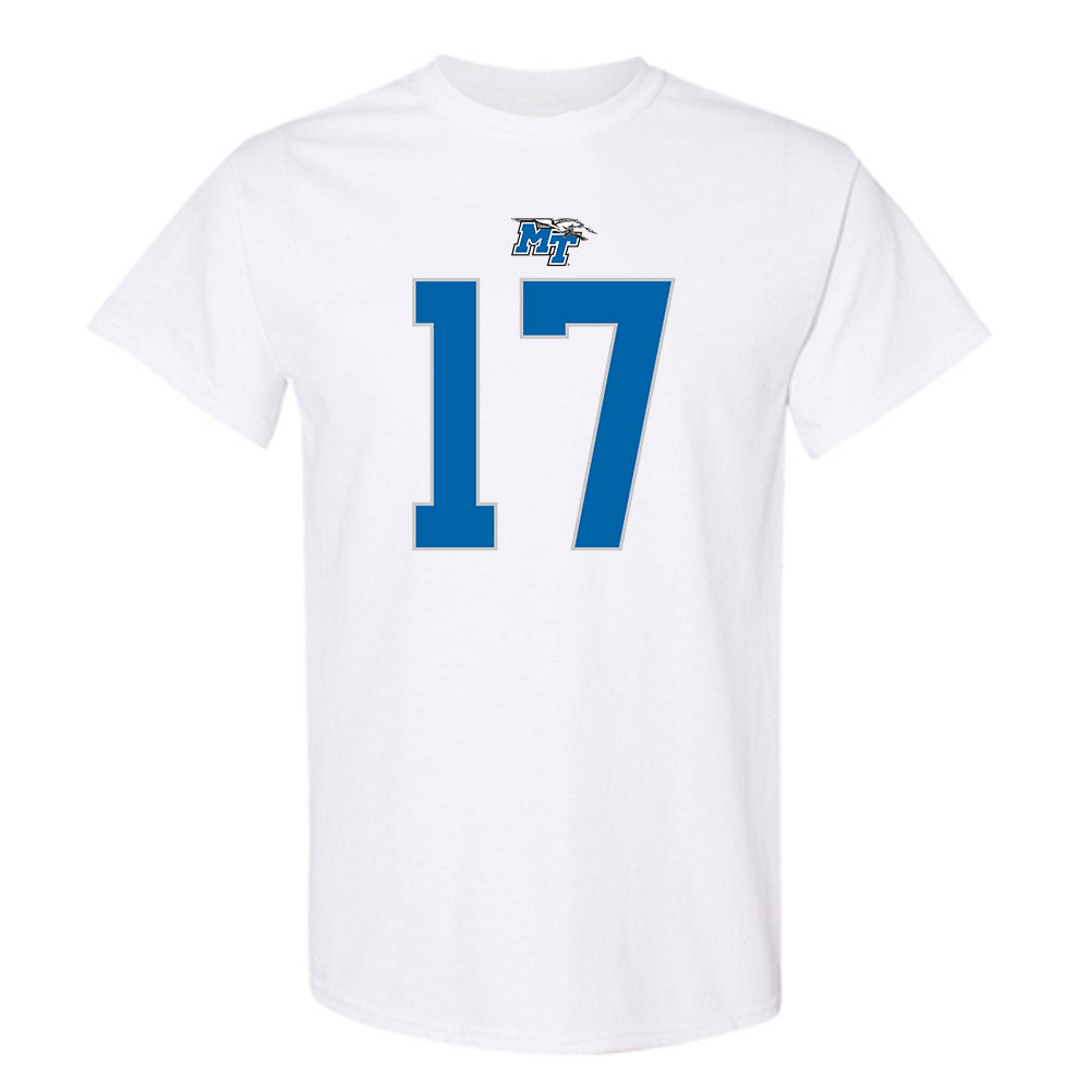 MTSU - NCAA Football : Gamarion Carter - Replica Shersey T-Shirt