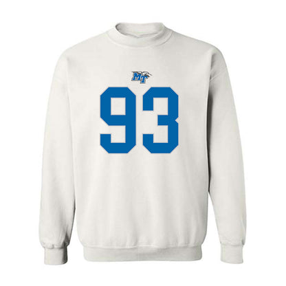 MTSU - NCAA Football : Aidan Butts - Replica Shersey Crewneck Sweatshirt