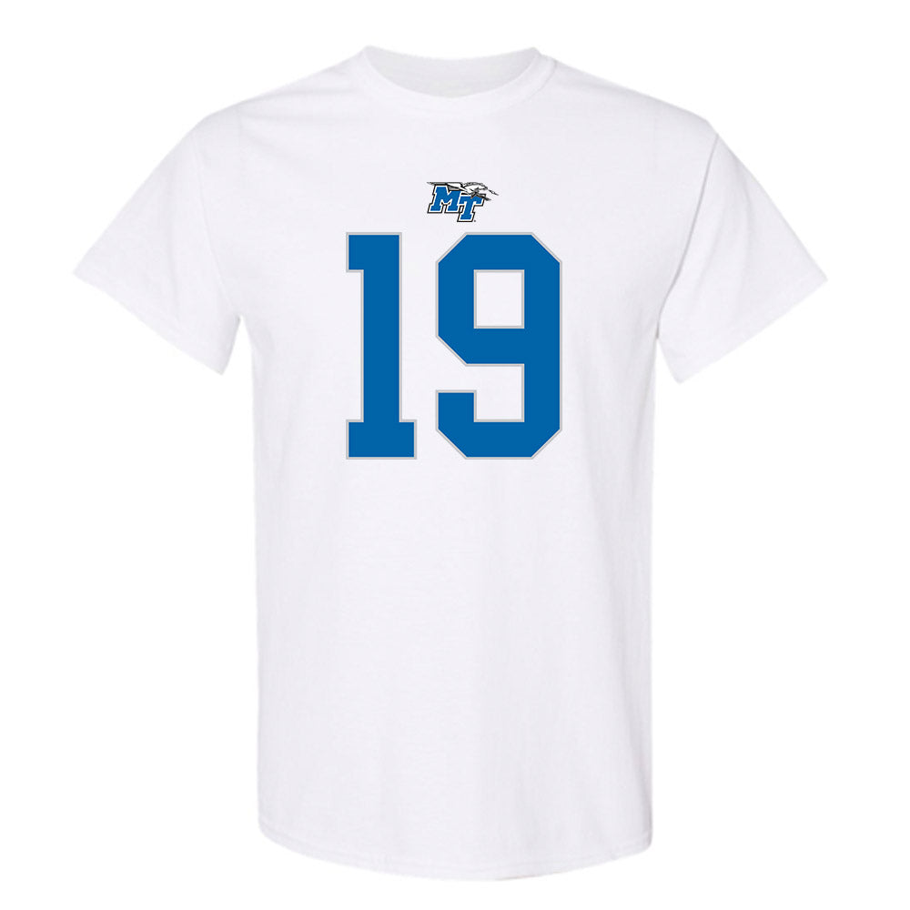 MTSU - NCAA Football : Locke Kennedy - Replica Shersey T-Shirt-0