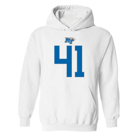 MTSU - NCAA Football : Mykah Stone - Replica Shersey Hooded Sweatshirt-0