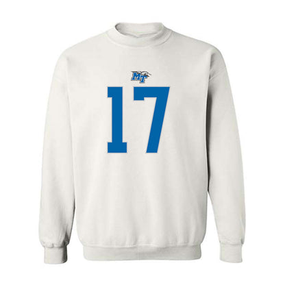 MTSU - NCAA Football : Gamarion Carter - Replica Shersey Crewneck Sweatshirt