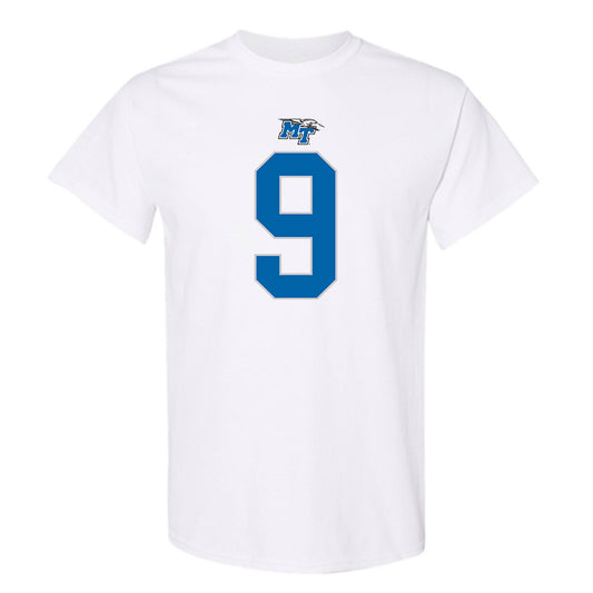 MTSU - NCAA Football : Jekail Middlebrook - Replica Shersey T-Shirt-0