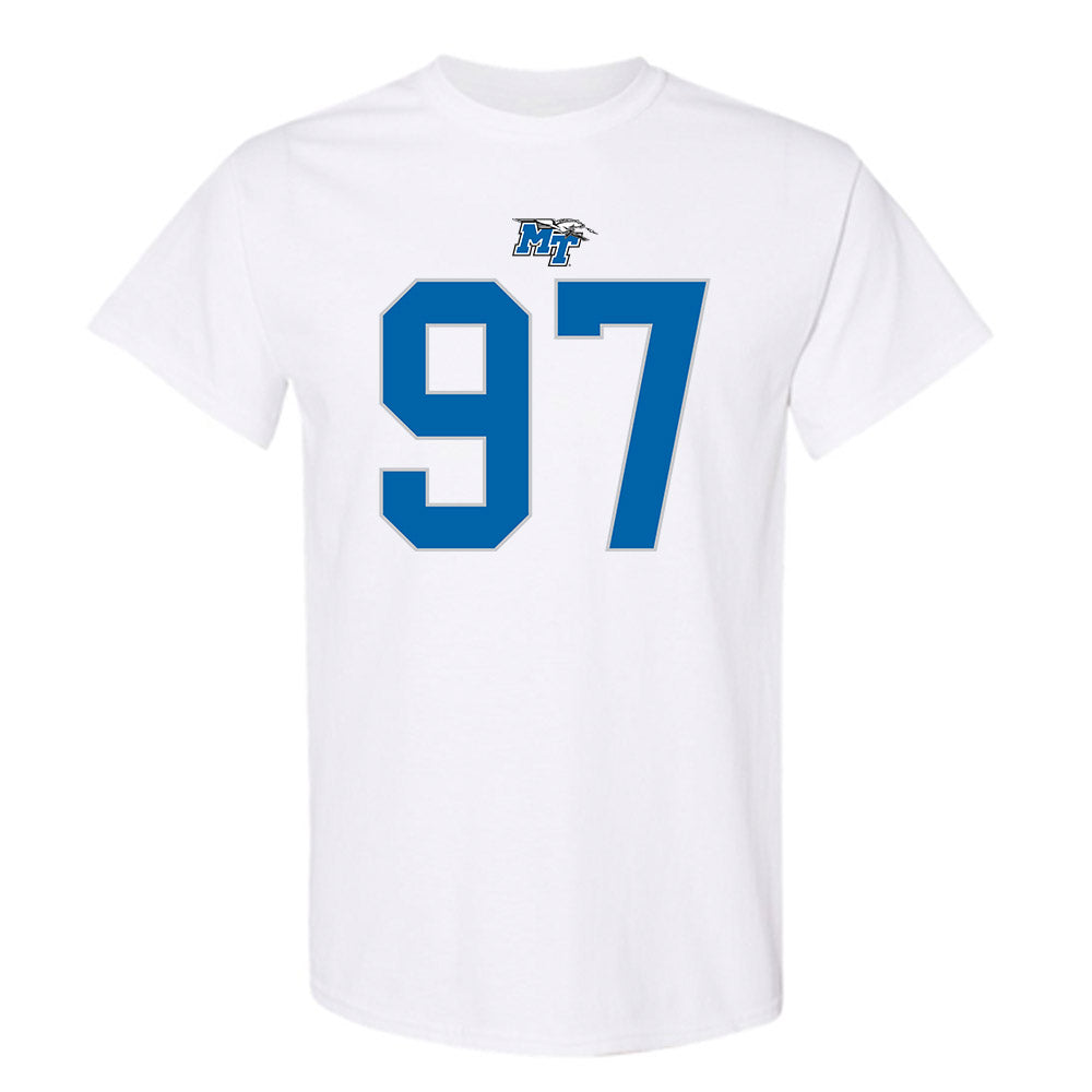 MTSU - NCAA Football : Grant Chadwick - Replica Shersey T-Shirt