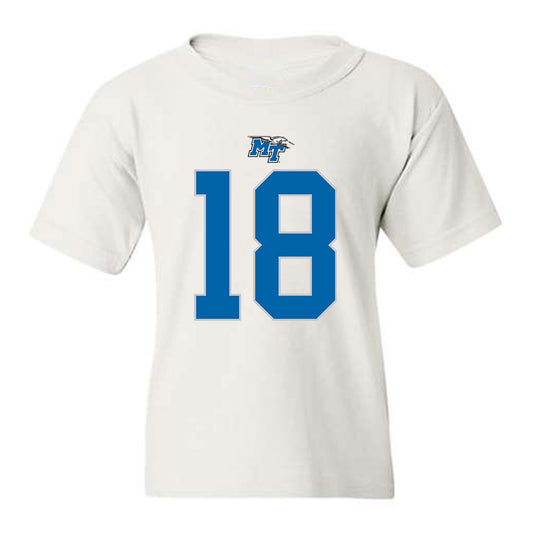 MTSU - NCAA Football : Kalen Woods - Replica Shersey Youth T-Shirt-0