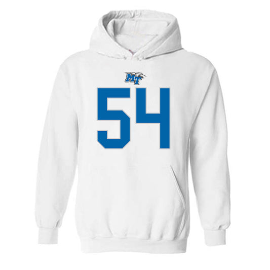 MTSU - NCAA Football : Nolan Forsha - Replica Shersey Hooded Sweatshirt