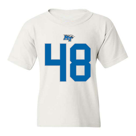 MTSU - NCAA Football : Andrew Cross-Adams - Replica Shersey Youth T-Shirt-0