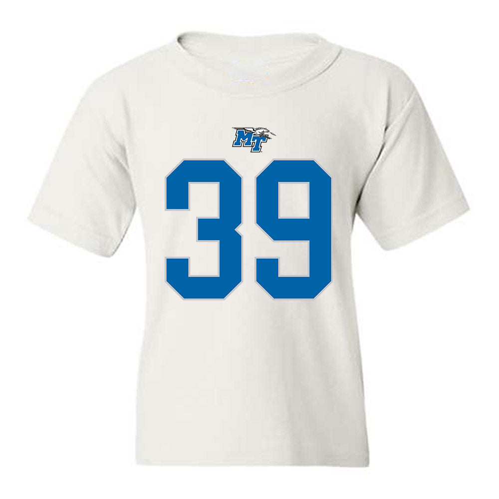 MTSU - NCAA Football : Christofer Noble - Replica Shersey Youth T-Shirt-0