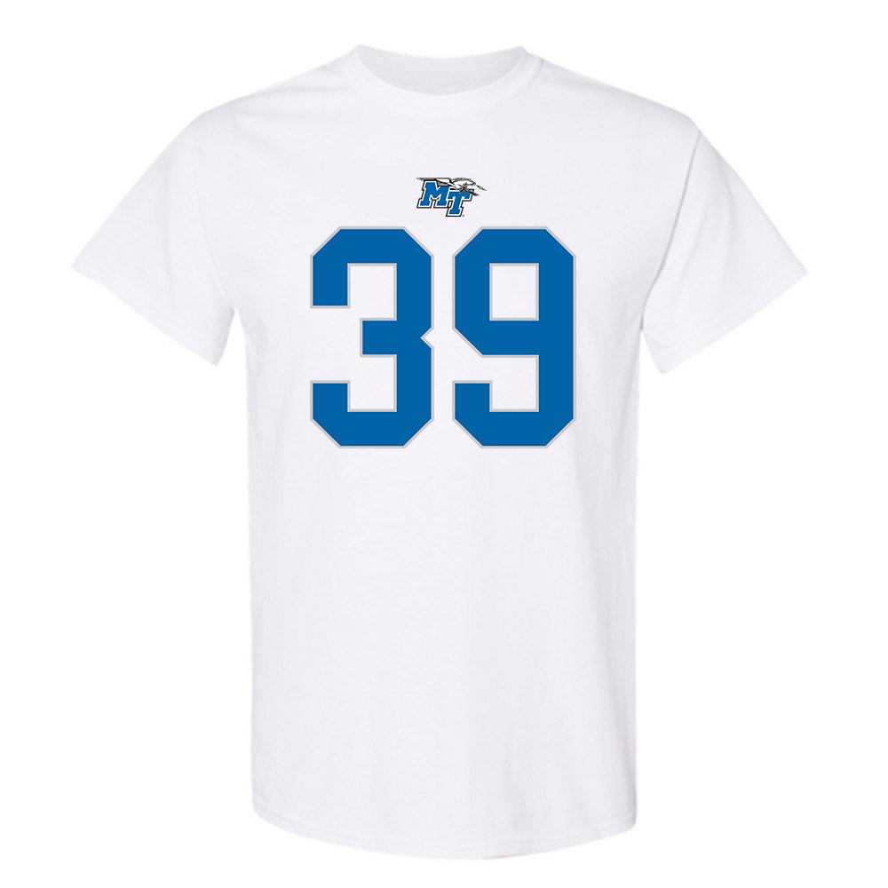 MTSU - NCAA Football : Christofer Noble - Replica Shersey T-Shirt-0