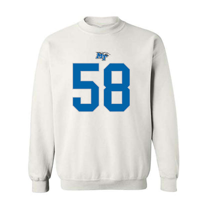 MTSU - NCAA Football : Korey Smith - Replica Shersey Crewneck Sweatshirt