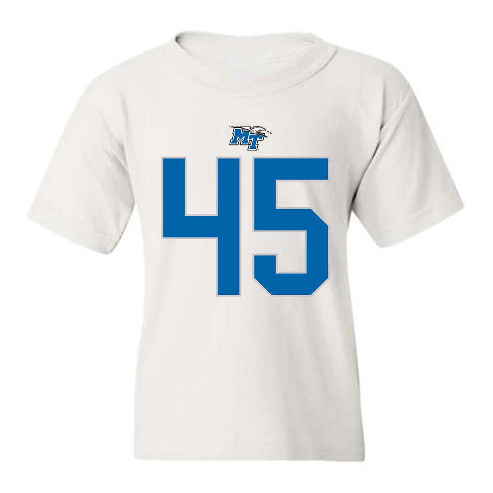 MTSU - NCAA Football : Bobby Council Jr - Youth T-Shirt