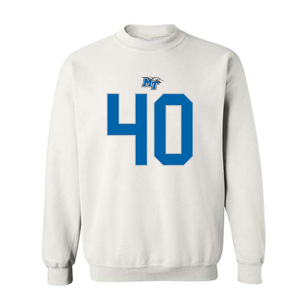 MTSU - NCAA Football : Henry Hamlin - Replica Shersey Crewneck Sweatshirt-0