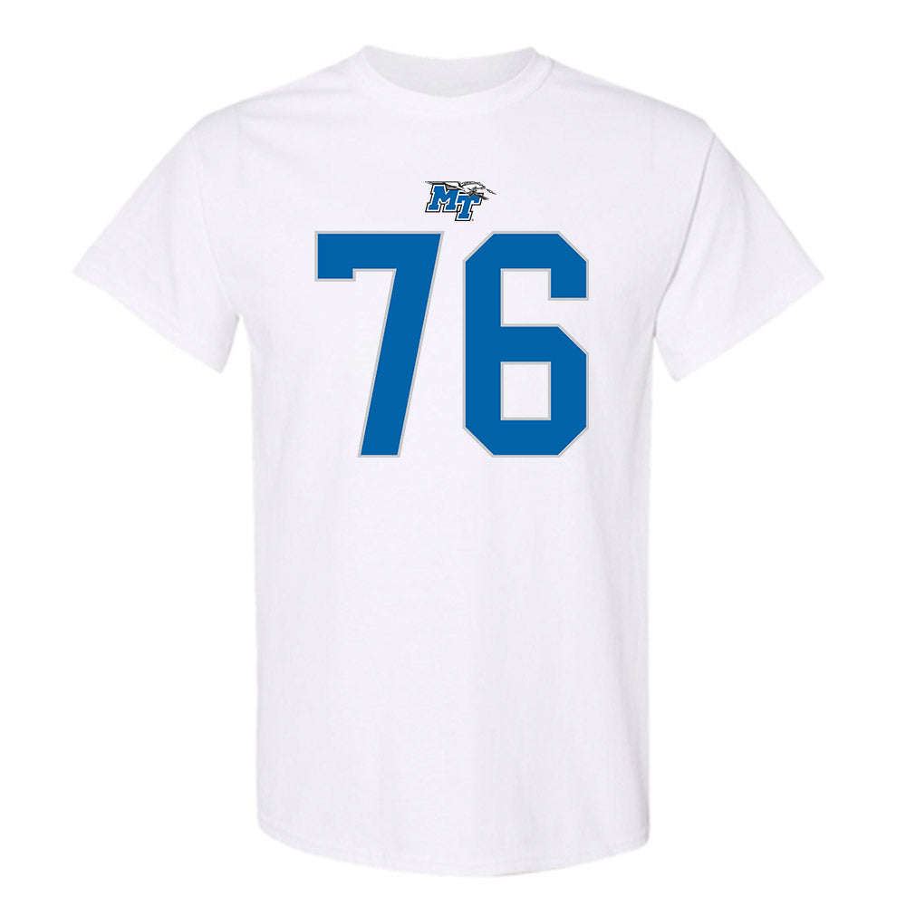 MTSU - NCAA Football : Garrett Austin - Replica Shersey T-Shirt-0