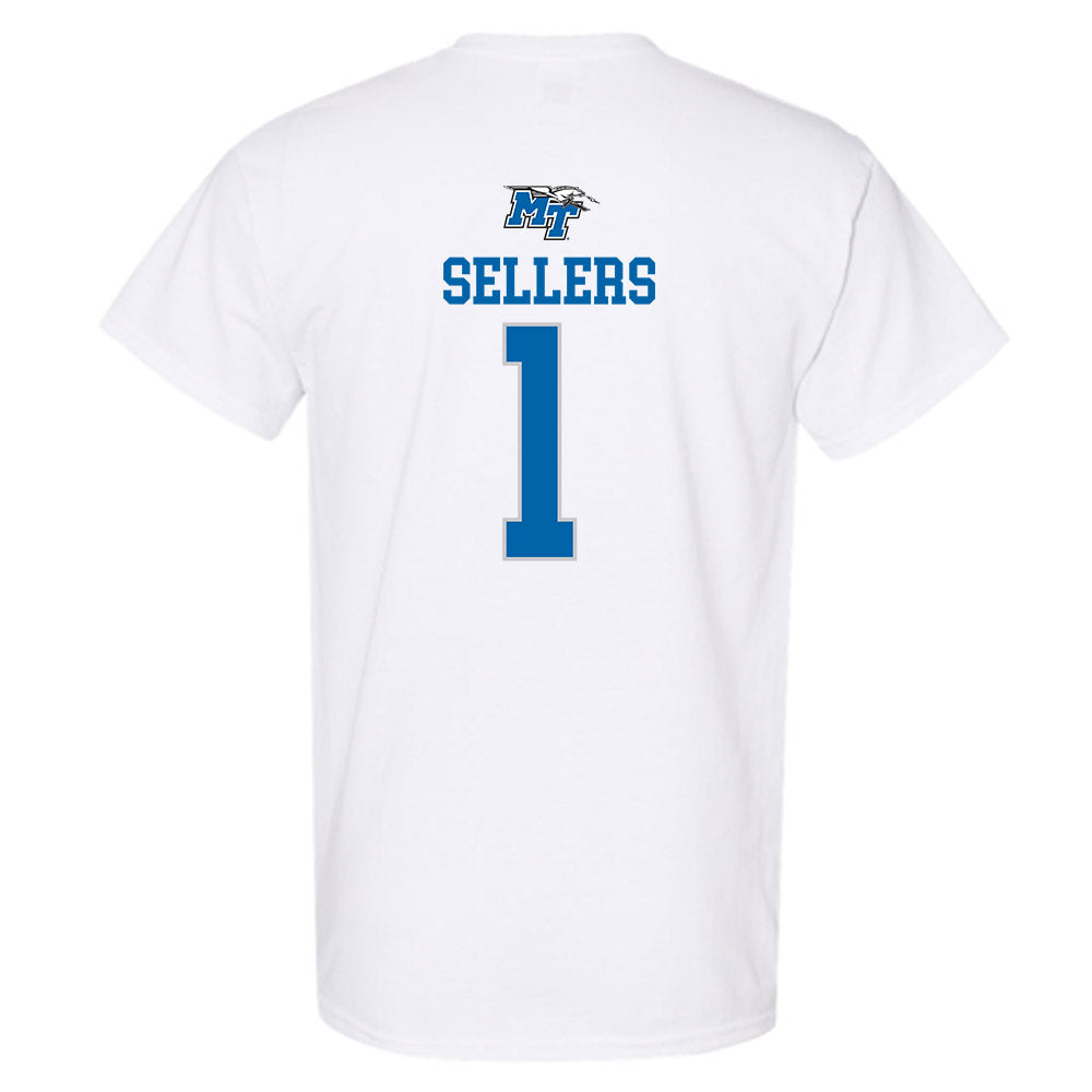 MTSU - NCAA Women's Soccer : Ella Sellers - Replica Shersey T-Shirt-1