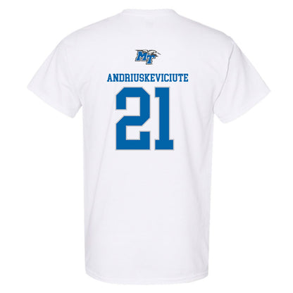 MTSU - NCAA Women's Soccer : Aive Andriuskeviciute - Replica Shersey T-Shirt-1