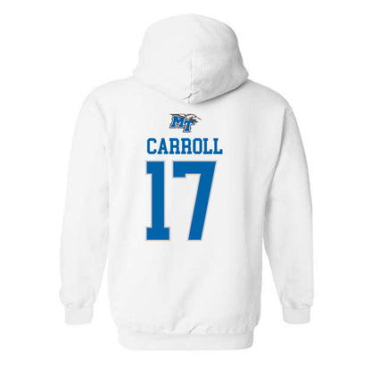 MTSU - NCAA Women's Soccer : Allison Carroll - Replica Shersey Hooded Sweatshirt