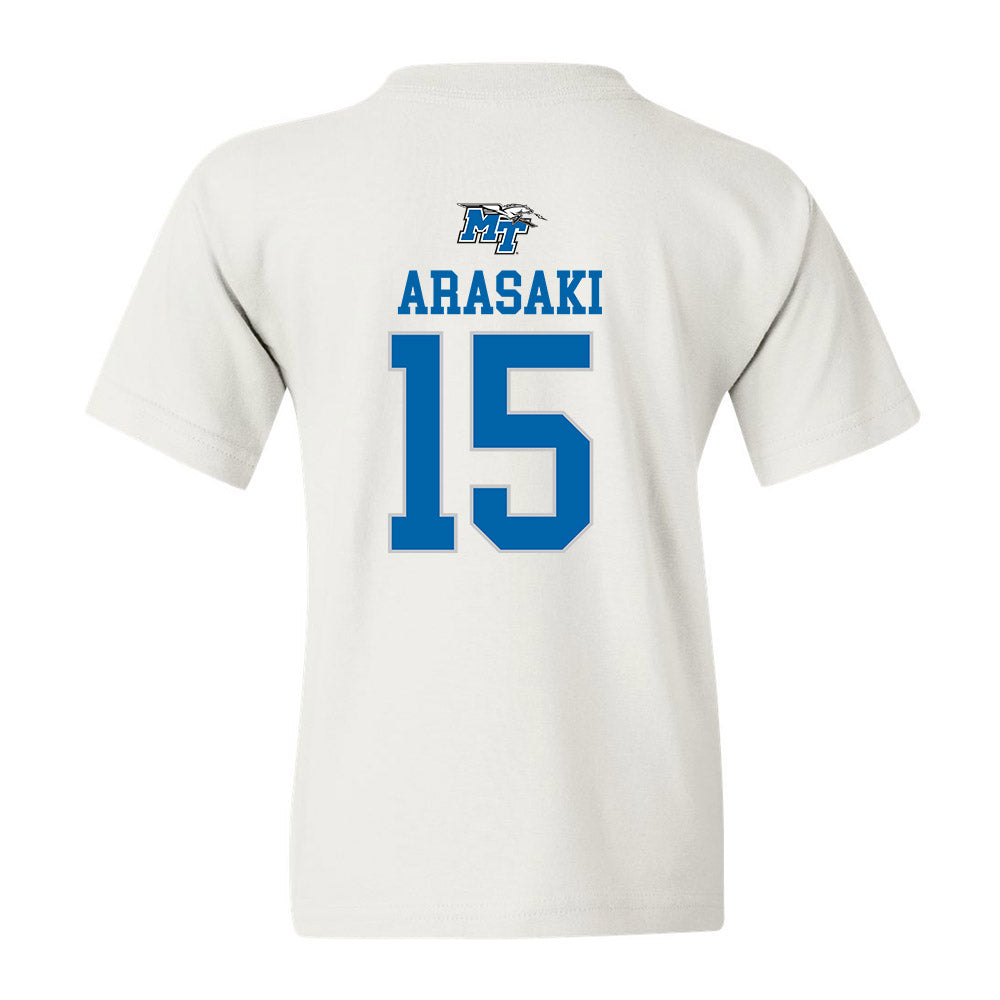 MTSU - NCAA Women's Soccer : Risui Arasaki - Replica Shersey Youth T-Shirt