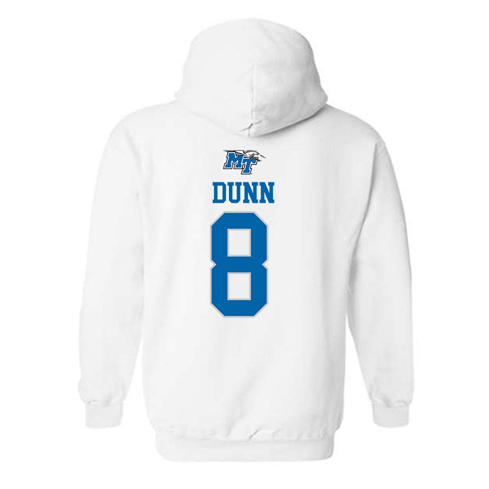 MTSU - NCAA Women's Soccer : Charli Dunn - Replica Shersey Hooded Sweatshirt-1