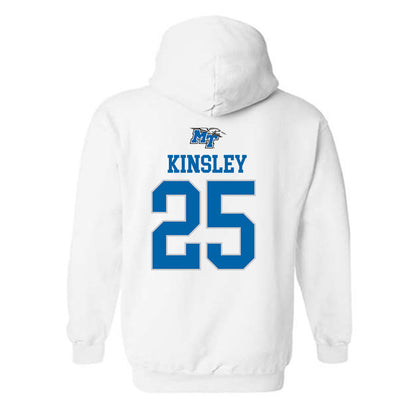 MTSU - NCAA Women's Soccer : Arianna Kinsley - Replica Shersey Hooded Sweatshirt