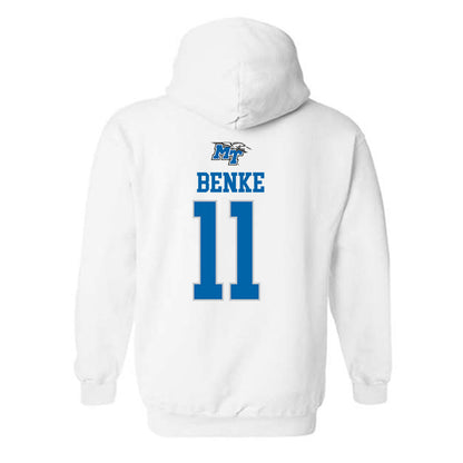 MTSU - NCAA Women's Soccer : Annamaria Benke - Replica Shersey Hooded Sweatshirt-1