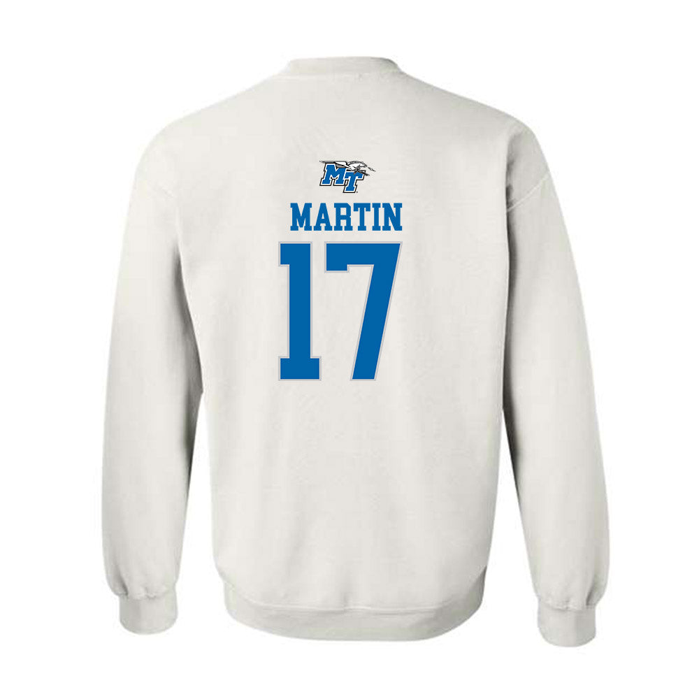 MTSU - NCAA Women's Soccer : Addie Martin - Replica Shersey Crewneck Sweatshirt-1