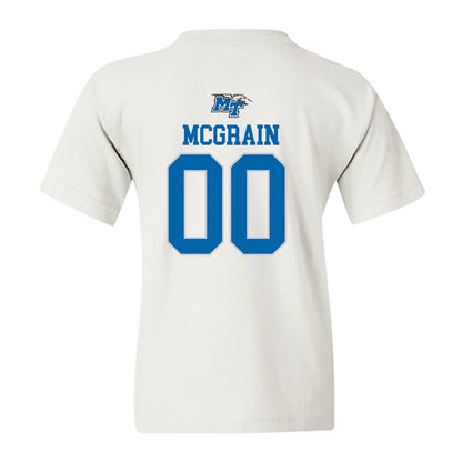 MTSU - NCAA Women's Soccer : Emily McGrain - Replica Shersey Youth T-Shirt-1
