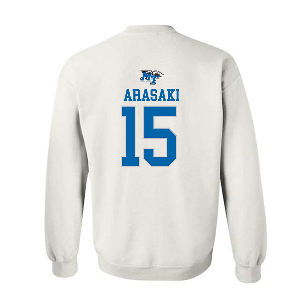 MTSU - NCAA Women's Soccer : Risui Arasaki - Replica Shersey Crewneck Sweatshirt