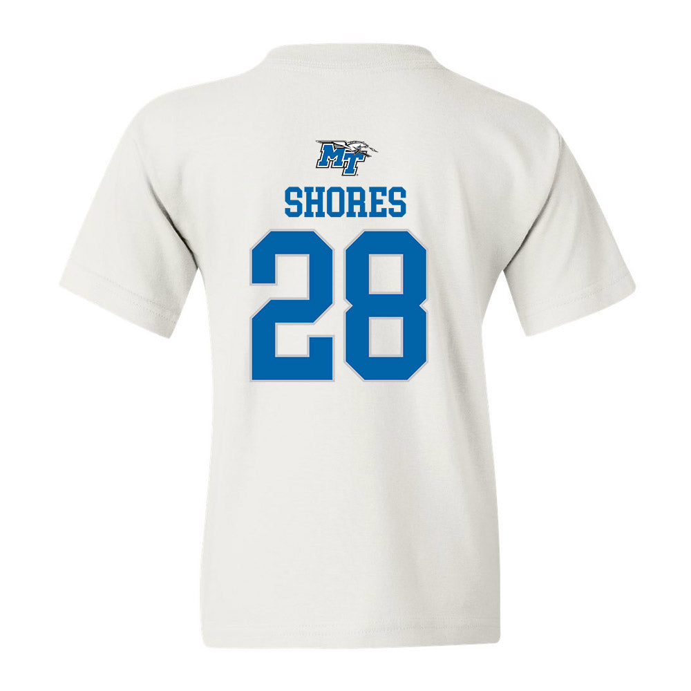 MTSU - NCAA Women's Soccer : Mackenzie Shores - Replica Shersey Youth T-Shirt