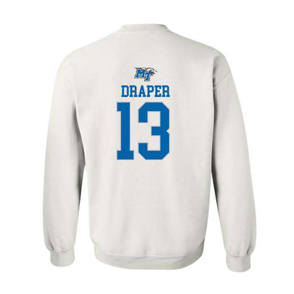 MTSU - NCAA Women's Soccer : Allie Draper - Replica Shersey Crewneck Sweatshirt