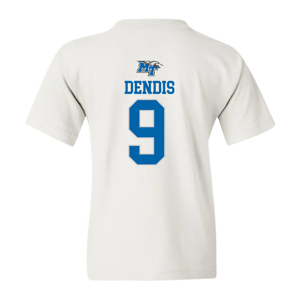 MTSU - NCAA Women's Soccer : Alexis Dendis - Replica Shersey Youth T-Shirt