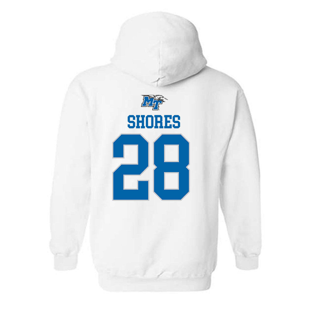 MTSU - NCAA Women's Soccer : Mackenzie Shores - Replica Shersey Hooded Sweatshirt