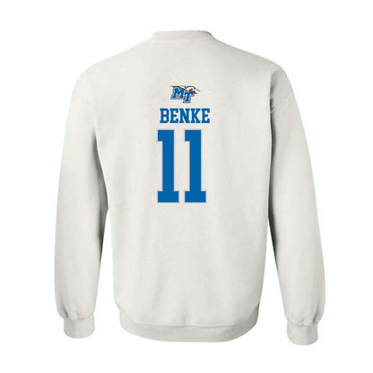 MTSU - NCAA Women's Soccer : Annamaria Benke - Replica Shersey Crewneck Sweatshirt-1