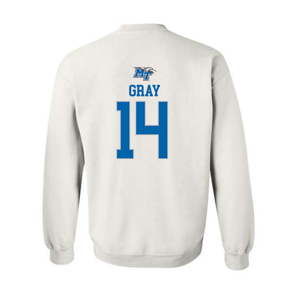 MTSU - NCAA Women's Soccer : Jess Gray - Replica Shersey Crewneck Sweatshirt