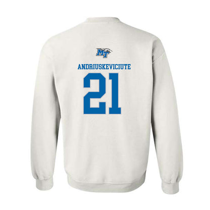 MTSU - NCAA Women's Soccer : Aive Andriuskeviciute - Replica Shersey Crewneck Sweatshirt-1