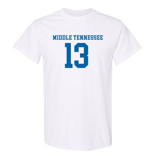 MTSU - NCAA Women's Soccer : Olivia Best - Replica Shersey T-Shirt-0