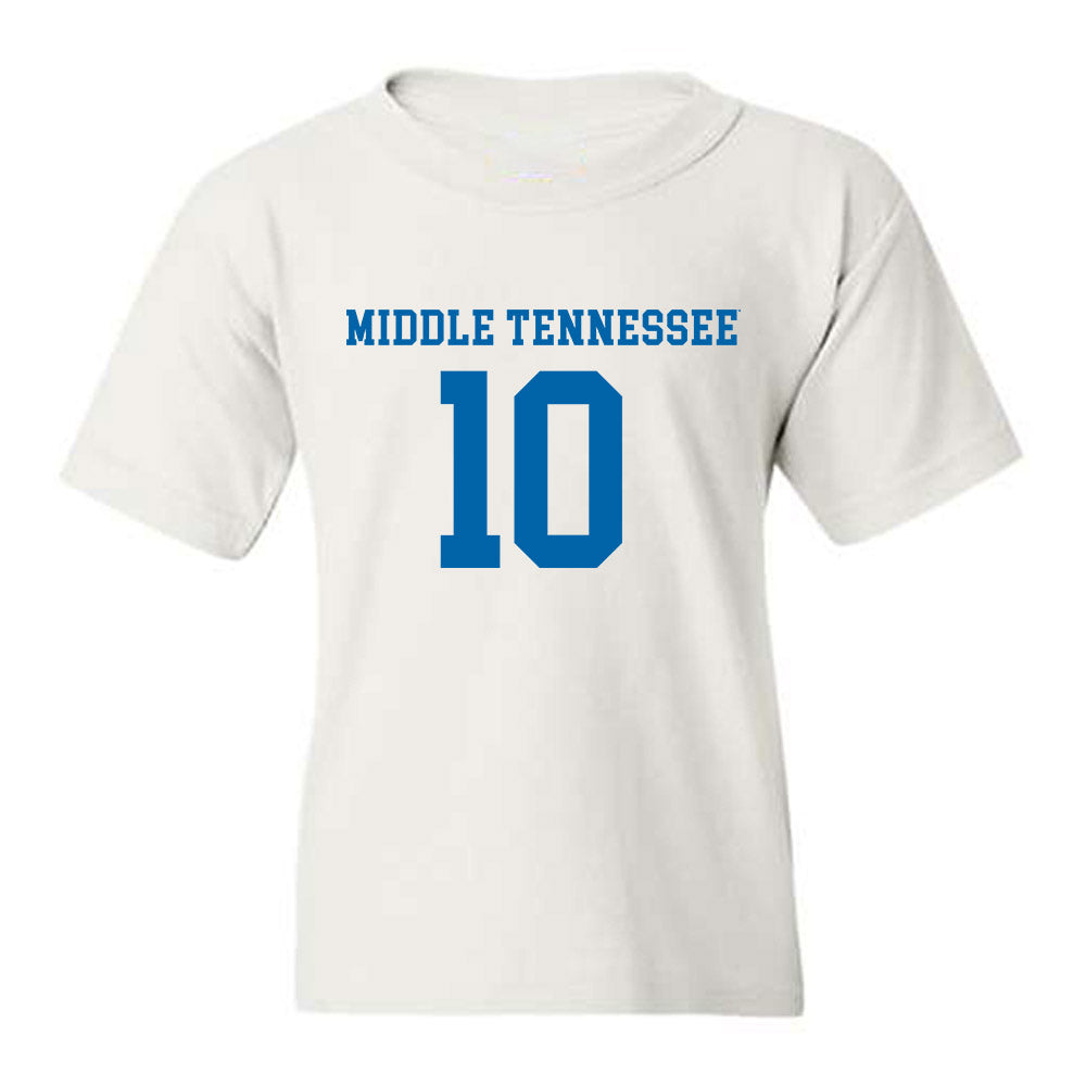MTSU - NCAA Women's Soccer : Lilah Cornell - Replica Shersey Youth T-Shirt-0