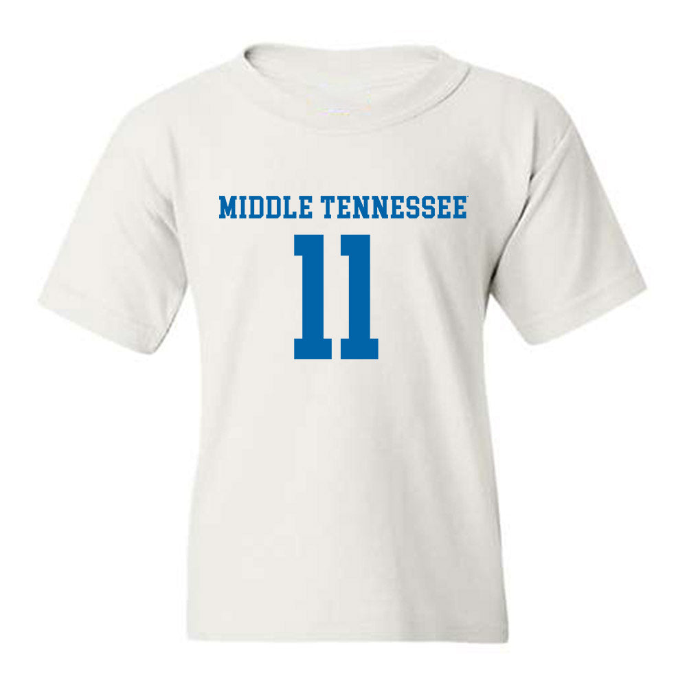 MTSU - NCAA Women's Soccer : Annamaria Benke - Replica Shersey Youth T-Shirt-0