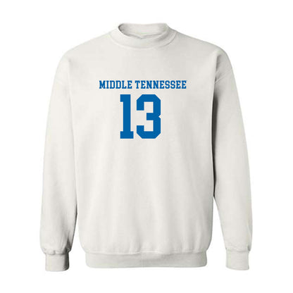MTSU - NCAA Women's Soccer : Olivia Best - Replica Shersey Crewneck Sweatshirt-0