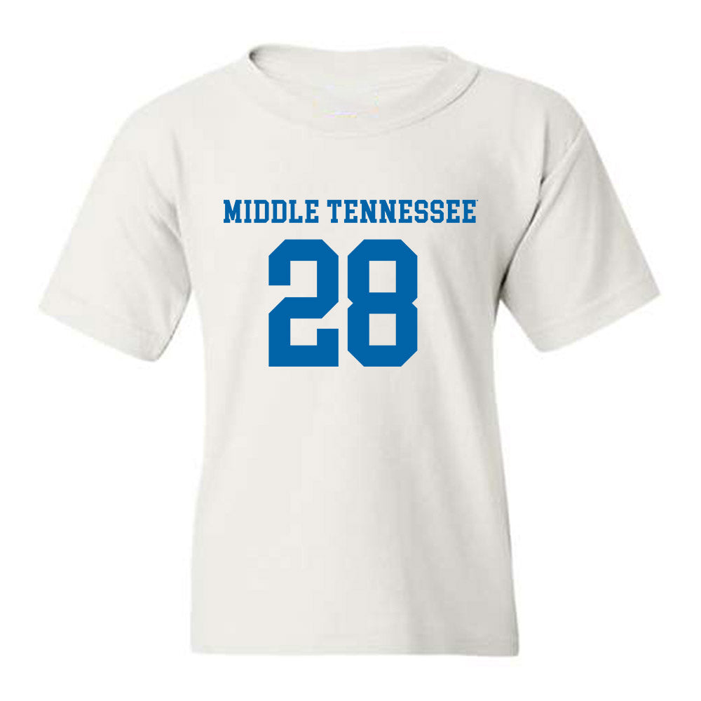 MTSU - NCAA Women's Soccer : Mackenzie Shores - Replica Shersey Youth T-Shirt