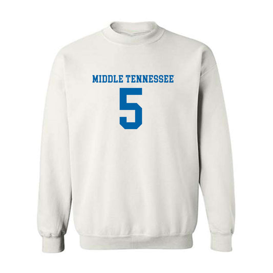 MTSU - NCAA Women's Soccer : Ryan Colton - Replica Shersey Crewneck Sweatshirt